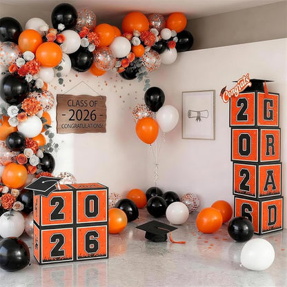 Orange Graduation Decorations 2026 - Image 8