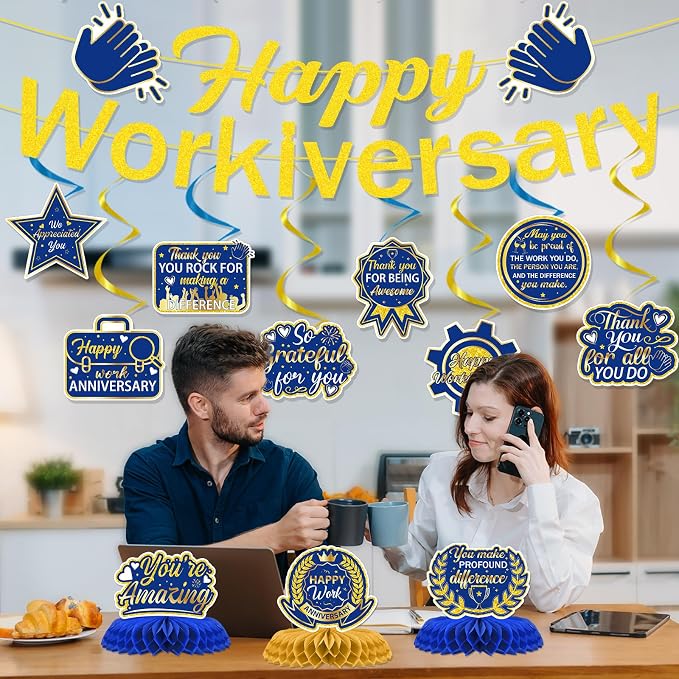 Happy Work Anniversary Decorations - Image 4