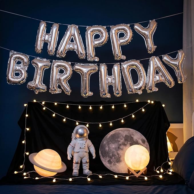 CARGEN 16in Happy Birthday Balloons Banner - Image 5