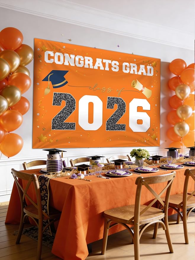 Class of 2026 Graduation Banner 47x67" - Image 9