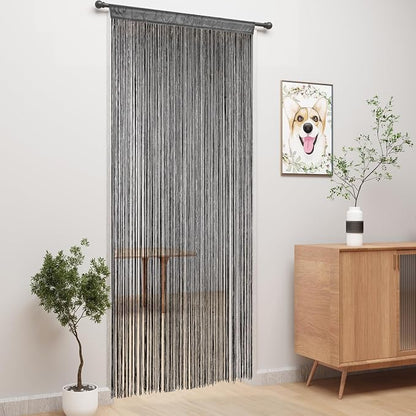 YIIBAII Door String Curtains Fringe Door Curtains - Image 3