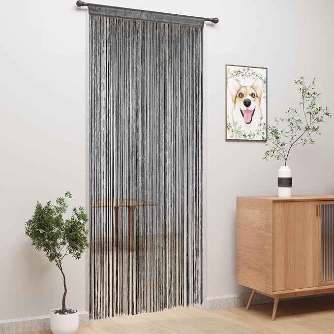 YIIBAII Door String Curtains Fringe Door Curtains - Image 3