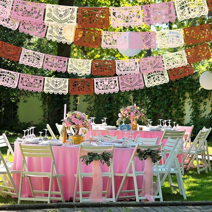 TaoBary 6 Pcs Papel Picado Mexican Wedding Cielito Lindo Party Decor 118 Feet - Image 5