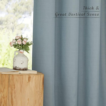 NICETOWN Linen 78 inch Curtains - Image 5