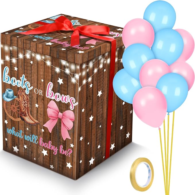 Hungdao Gender Reveal Balloon Box by Hungdao
