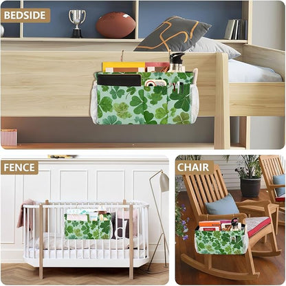 Bedside Caddy Hanging Bunk Bed Caddy Bed Organizer Hanging Pocket - Image 8