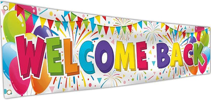 Welcome Back Banner by Bravita