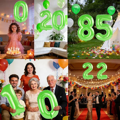 40 Inch Number 85 Balloons for 85th Birthday Party Decorations, 0-100 Fruit - Image 7