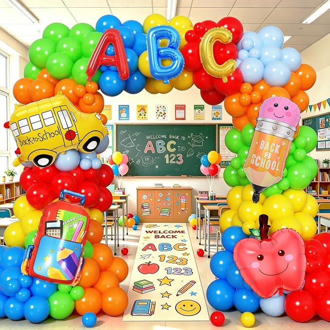 167Pcs Back to School Balloon Arch Kit - Image 5