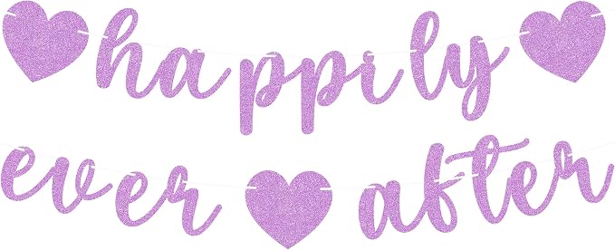 Pre-Strung Happily Ever After Banner by EONNCNT