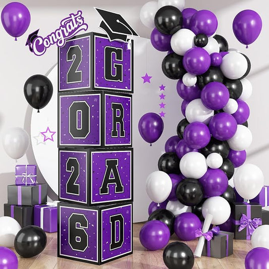 2026 Graduation Decorations, So Proud of You and Class of 2026 Grad Boxes by Togvu