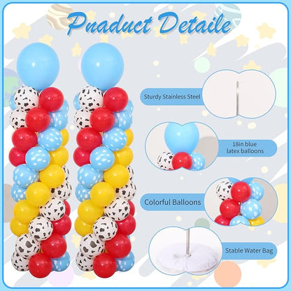 Toys Inspired Story Balloon Column Stand Kit Set of 2, 7FT Height Balloon - Image 4