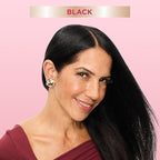 Garnier Color Sensation Color Retouch, Demi Permanent Hair Dye for Roots with 100% Gray Coverage, Black Hair Dye 1.0, Pack of 6