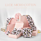 GRACE & COMPANY Luxury Shower Cap For Women - 100% Waterproof, Reusable, Washable & Breathable Shower Caps - Lucie