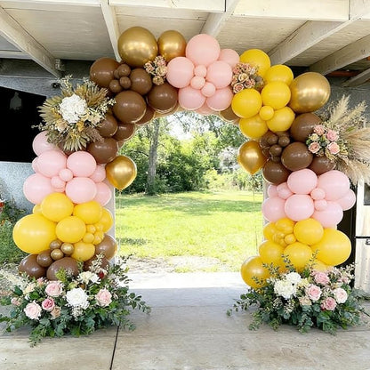 40pcs Brown Balloons, 12inch Dark Brown Latex Neutral Balloons | Balloons - Image 4