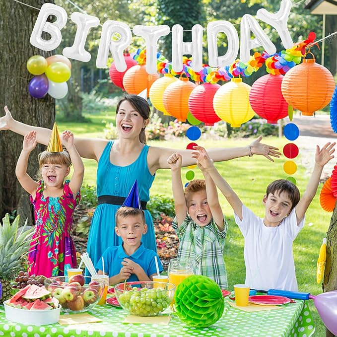 LIOZEOKUN Letter Balloons 16 Inch Alphabet A-Z Mylar Foil Balloons 2 Set - Image 4