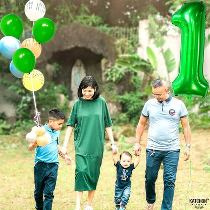 KatchOn Reusable Foil Number 1 Balloons - Image 8