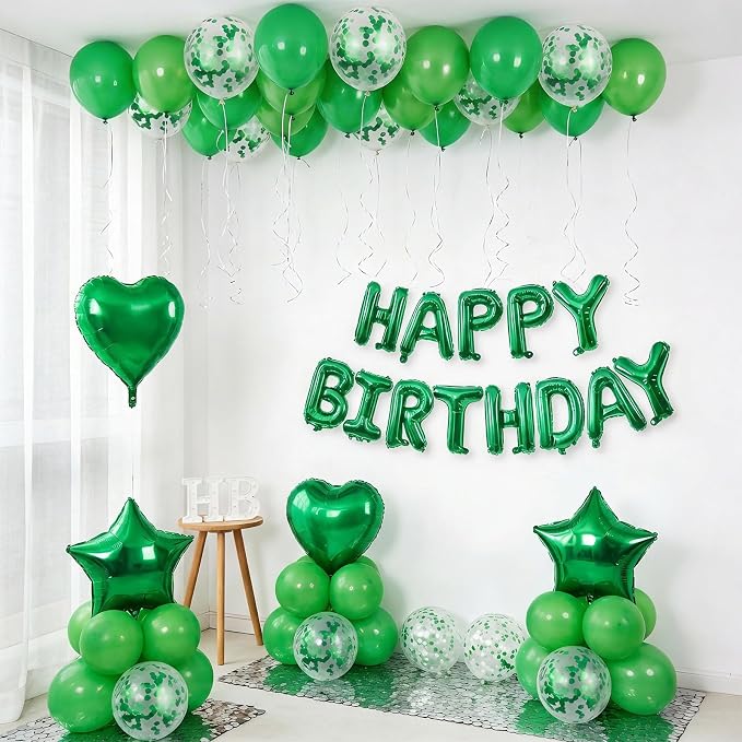 Green Birthday Decorations - Image 3
