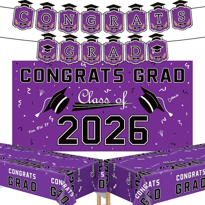 Graduation Decorations 2026 2027 by MDDRUIQI