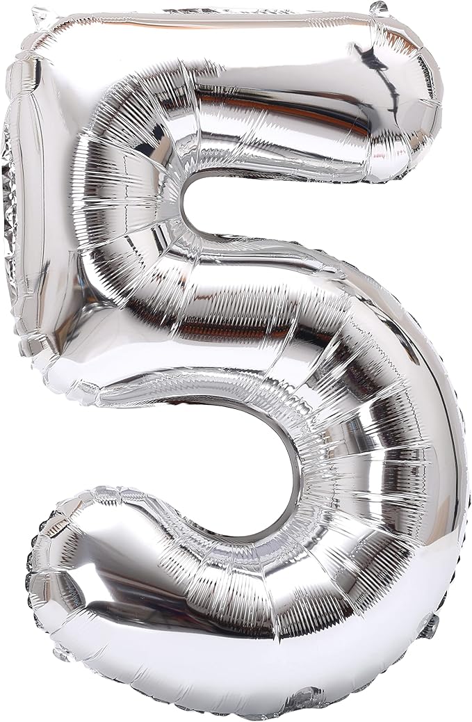YPSelected 32 Inch Large Foil Helium Number Balloon Birthday Wedding Party 0-9 by YPSelected