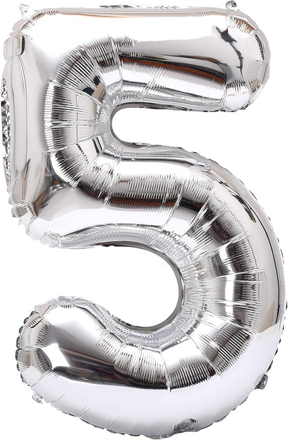 YPSelected 32 Inch Large Foil Helium Number Balloon Birthday Wedding Party 0-9 by YPSelected