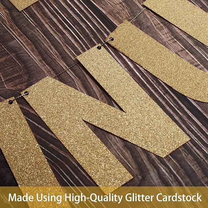 TaoBary 112 Pcs DIY Letter Kit Glitter Customizable Banner Letters Include 107 - Image 6