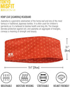 Tokyo Misfit - Japanese Headbands for Men & Women, Sweat Band, Workout, Yoga, Fashion, Running, Sports, Basketball, Bandana