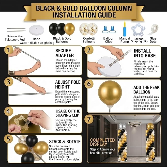 Adjustable Balloon Column Kit - Image 2