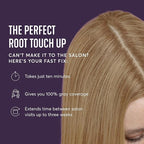 Madison Reed Root Perfection Permanent Root Touch Up, Dark Blonde 8N Bergamo, 10 Minutes for 100% Gray Root Coverage, Ammonia-Free Hair Dye, Two Applications