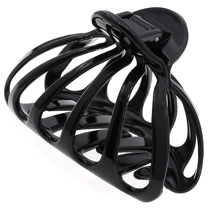 Camila Paris CP3050 French Octopus Hair Clip, Large Hair Clips for Thick Hair, Big Hair Claw Clip for Long Hair, Durable Girls Hair Clips for Women for Wavy Hair, Strong No-Slip Grip. Made in France