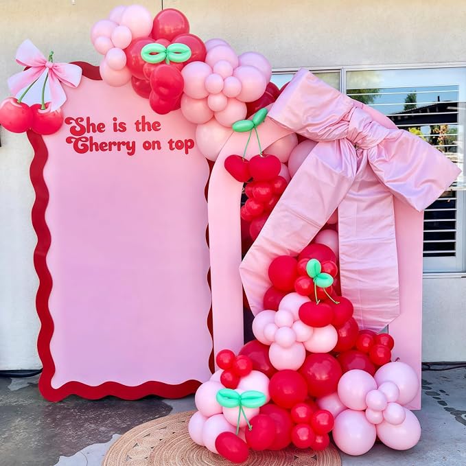 Cherry Balloon Arch Kit - Image 5