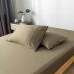 Bella Coterie | Luxury Bamboo King Size Pillowcase Set | 100% Organically Grown Bamboo Viscose | Ultra Soft | Cooling | 2 Pcs [Olive]