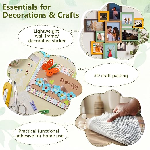 400 PCS 1mm Double Sided Foam Dots - Image 6