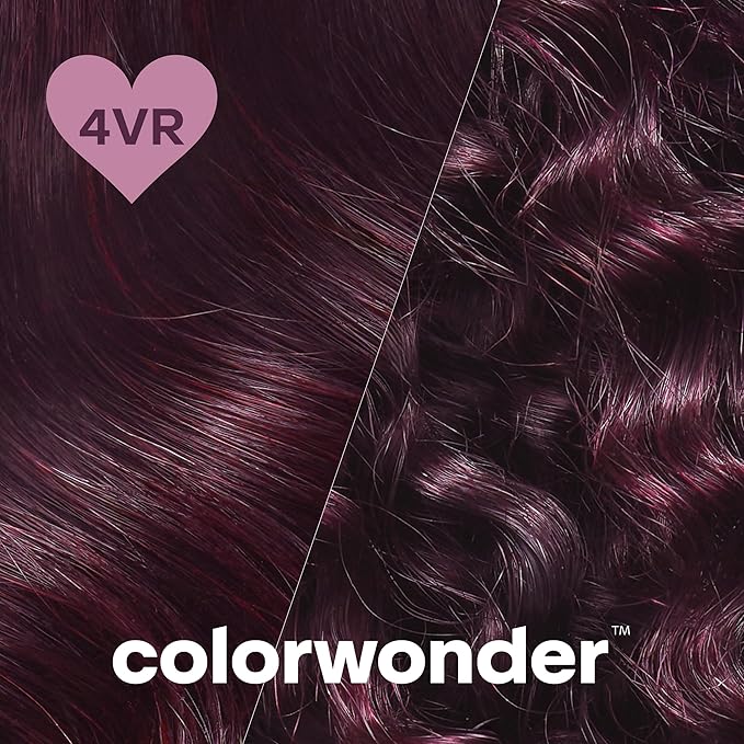 Madison Reed colorwonder Demi-Permanent Hair Color, Effortless At-Home Hair Dye, Ammonia-Free, Cruelty-Free, Plum And Then Some (4VR Darkest Plum), Pack of 2