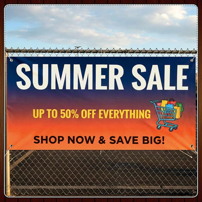 Zonon Large Blank Banners And Signs Polyester Oxford Cloth Sublimation Banner - Image 7