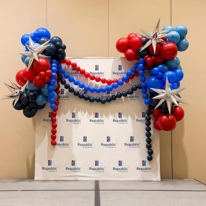 Royal Blue Linking Balloons, Tails Balloon - Image 7