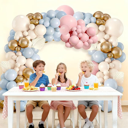 Gender Reveal Balloon Arch Kit, Metallic Gold，Sand, Bachelorette, Baby Shower - Image 6