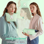 YOOLIFE Christmas Gifts For Teenage Girls Stocking Stuffers For Teen Girls Initial Makeup Bag | Cosmetic Travel Toiletry Bag | 9 10 11 12 13 14 15 Years Old | Teen Girl Gifts Trendy Stuff A