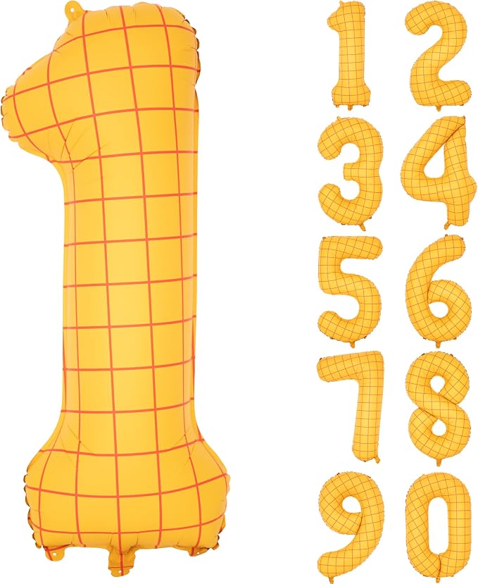 40 In Matte Yellow Number 1 Balloons Helium Foil Mylar Balloon Digital 1 | The by Exquisitehighqualitypartydecorationstomeetyoureveryneed%EF%BC%81
