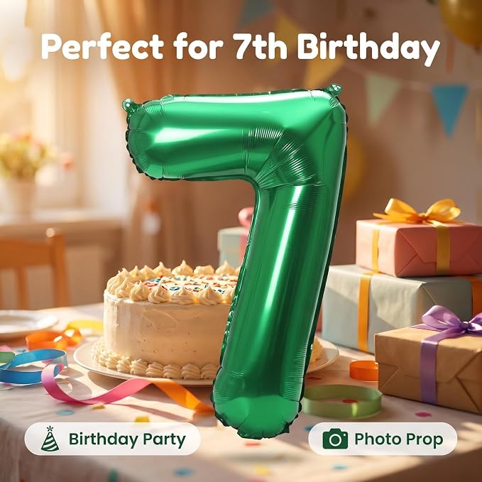 YPSelected 32 Inch Large Foil Helium Number Balloon Birthday Wedding Party 0-9 - Image 5