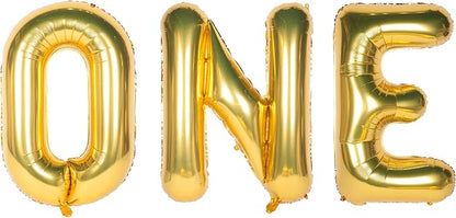 Letter Balloons 40 Inch Giant Jumbo Helium Foil Mylar Gold ONE | by Exquisitehighqualitypartydecorationstomeetyoureveryneed%EF%BC%81