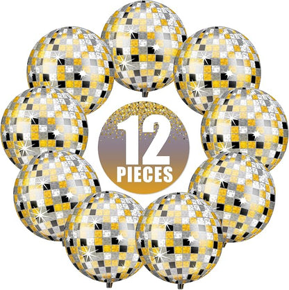 KatchOn Disco Ball Balloons 22 Inch, 360 Degree 4D Sphere Disco Balloon - Image 9