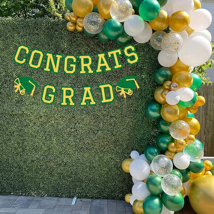 Congrats Grad Banner Graduation Party Banner Decoration Hanging Garland High - Image 5
