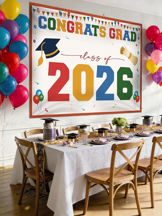 Class of 2026 Graduation Banner 47x67" - Image 5