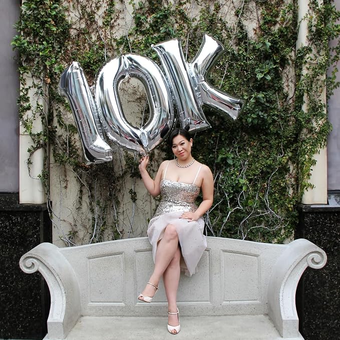 Biapian 40 Inch Letter Balloons, Baby Shower, Anniversary Party Decorations - Image 4