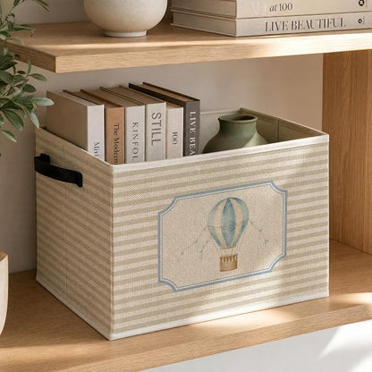 Hot Air Balloon Nursery Foldable Storage Bins Box - Image 3