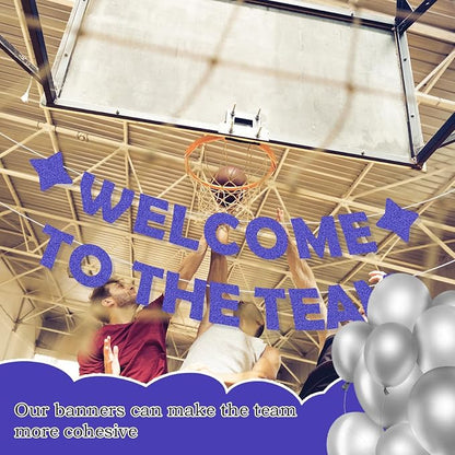Blue Pre-Introduction Welcome Banner to Join the Team, Welcome Gifts - Image 6