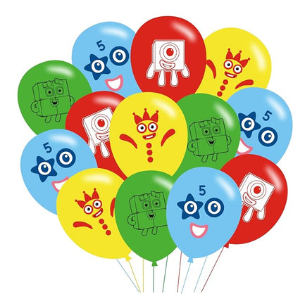 40pcs Number Birthday Party Balloons by Fantarea