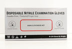 [250/Box] Glovehouse Nitrile Gloves, Medical Gloves, Powder-Free, Latex-Free, Disposable, Tattoo Artists & More