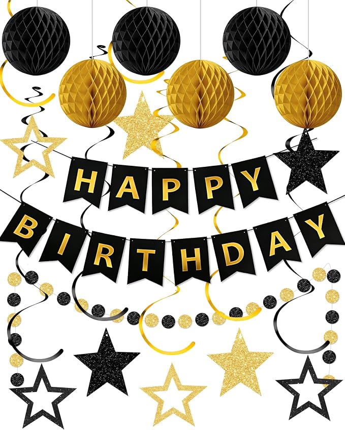 Happy Birthday Decorations, Party Decorations Banners by Unknown